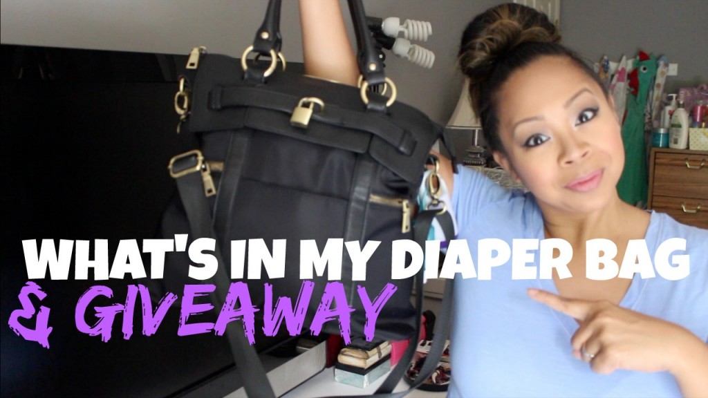 WHATS IN MY DIAPER BAG